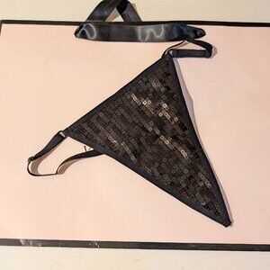 Victoria's Secret Sequin Mesh V-String Panty